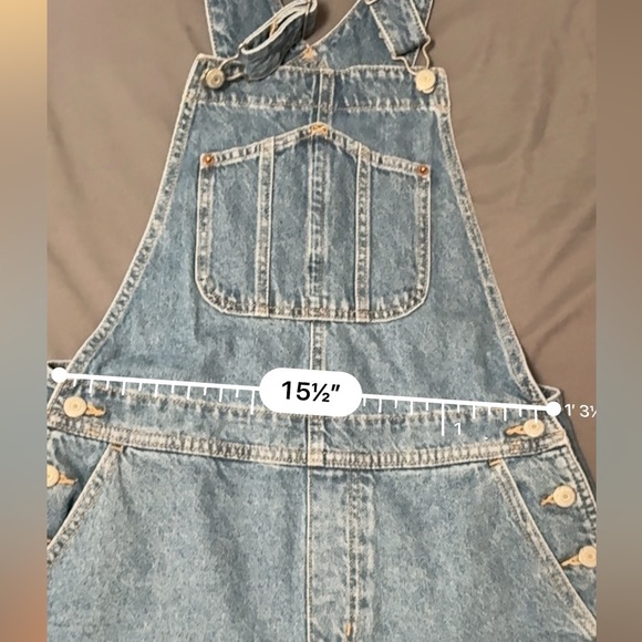 NWOT Old Navy Denim Romper/overalls size Medium - Picture 5 of 7